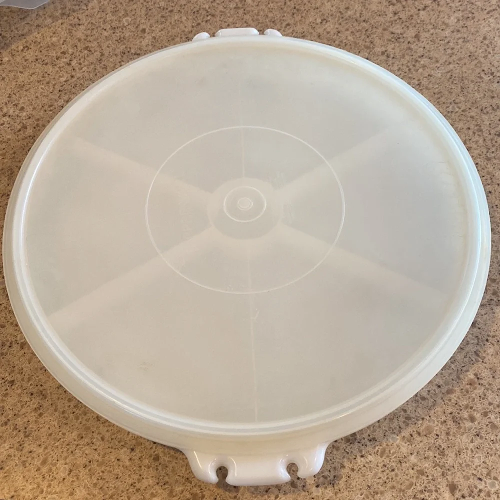 VTG Tupperware Party Susan Tray with Lid